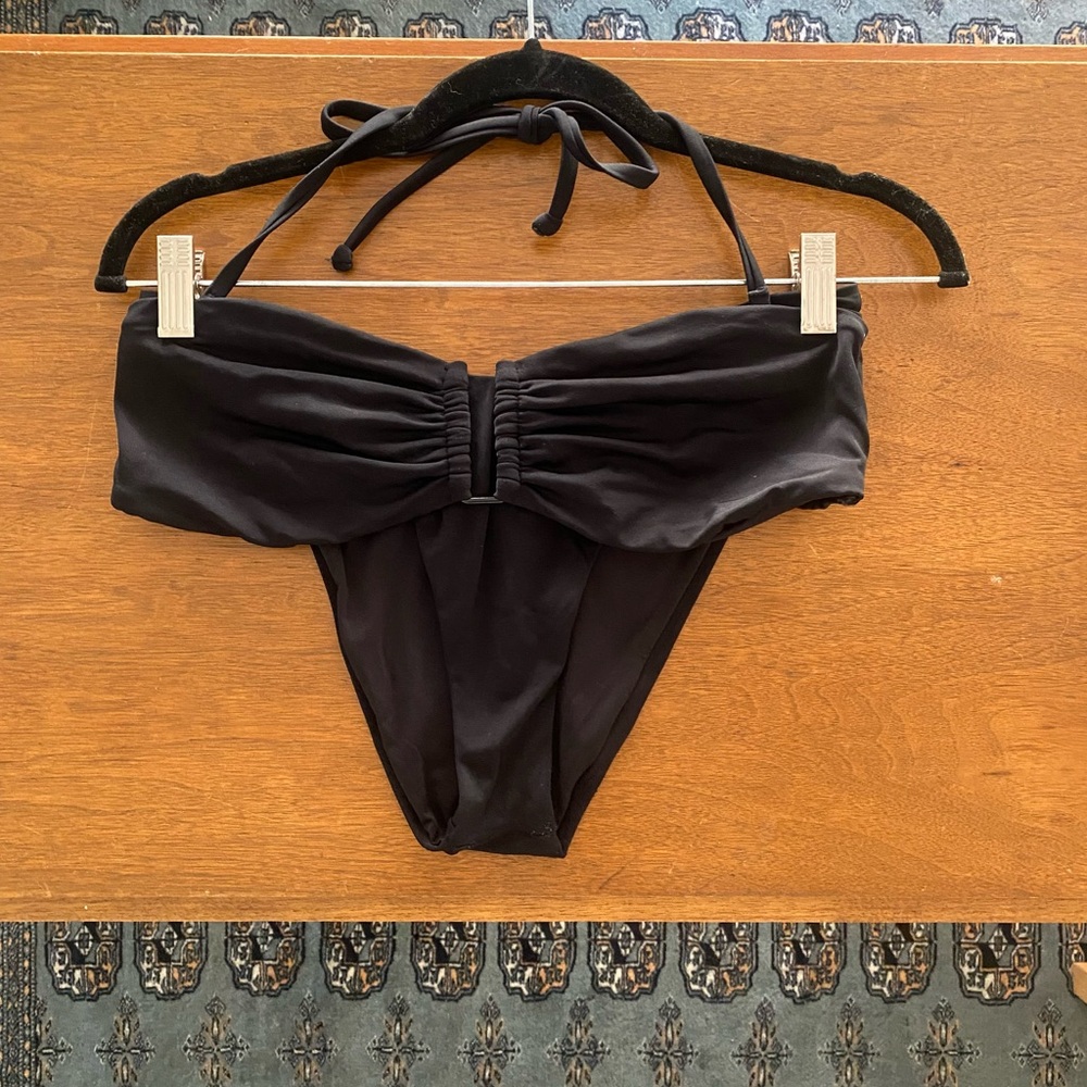 Victoria’s Secret Black Bandeau Bikini